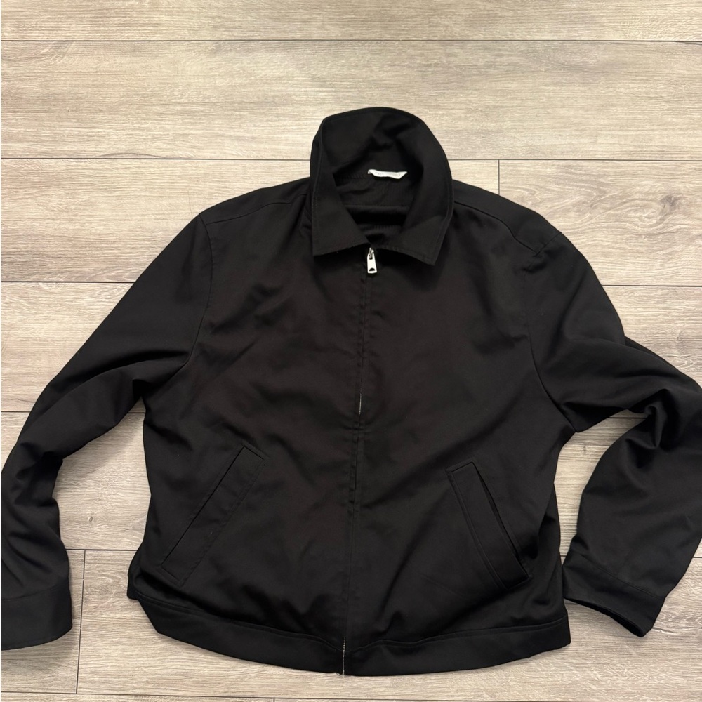 Zara Men's Classic Black Lightweight Jacket